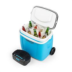 Auna Picknicker Trolley Music Cooler, chladicí box, kufříkový, 36 l, bt reproduktor, modrá barva