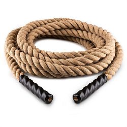 Capital Sports Power Rope, posilovací lano z konopí, 12 m, Ø 3,8 cm