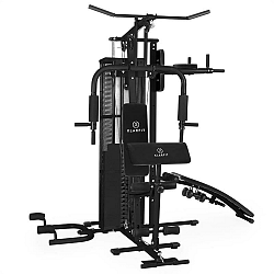 KLARFIT Ultimate Gym 5000, černá, multifunkční fitness stanice