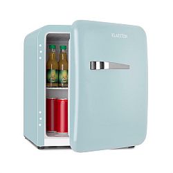 Klarstein Audrey, mini retro chladnička, 48 l, 2 úrovně, A+, modrá