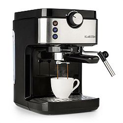 Klarstein BellaVita Espresso, kávovar, 20 bar, 1575 W, 900 ml, stříbrná