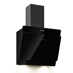 Klarstein Aurica 60, digestoř, 60 cm, nástěnná, 610 m³/h, LED, dotykové ovládání, sklo, černá