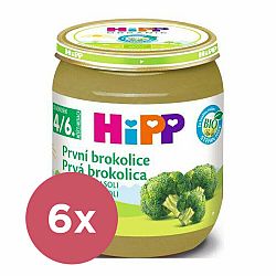 6x HiPP BIO první brokolice 125 g