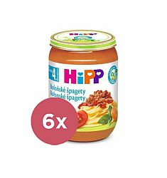 6x HiPP BIO špagety v boloňské omáčce 190 g