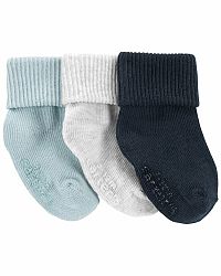 CARTER'S Ponožky Blue kluk LBB 3ks 0-3m