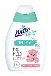 LINTEO BABY Dětské mycí mléko a šampon